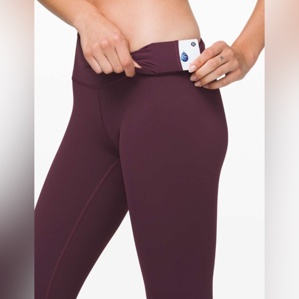 Lululemon Wunder Under 6 28” Arctic Plum - Picture 11 of 12